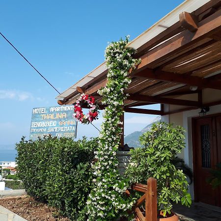 Thalina Hotel Marathokampos Bagian luar foto