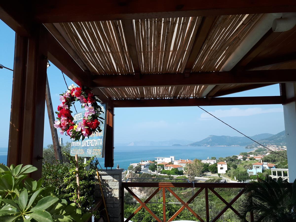 Thalina Hotel Marathokampos Bagian luar foto