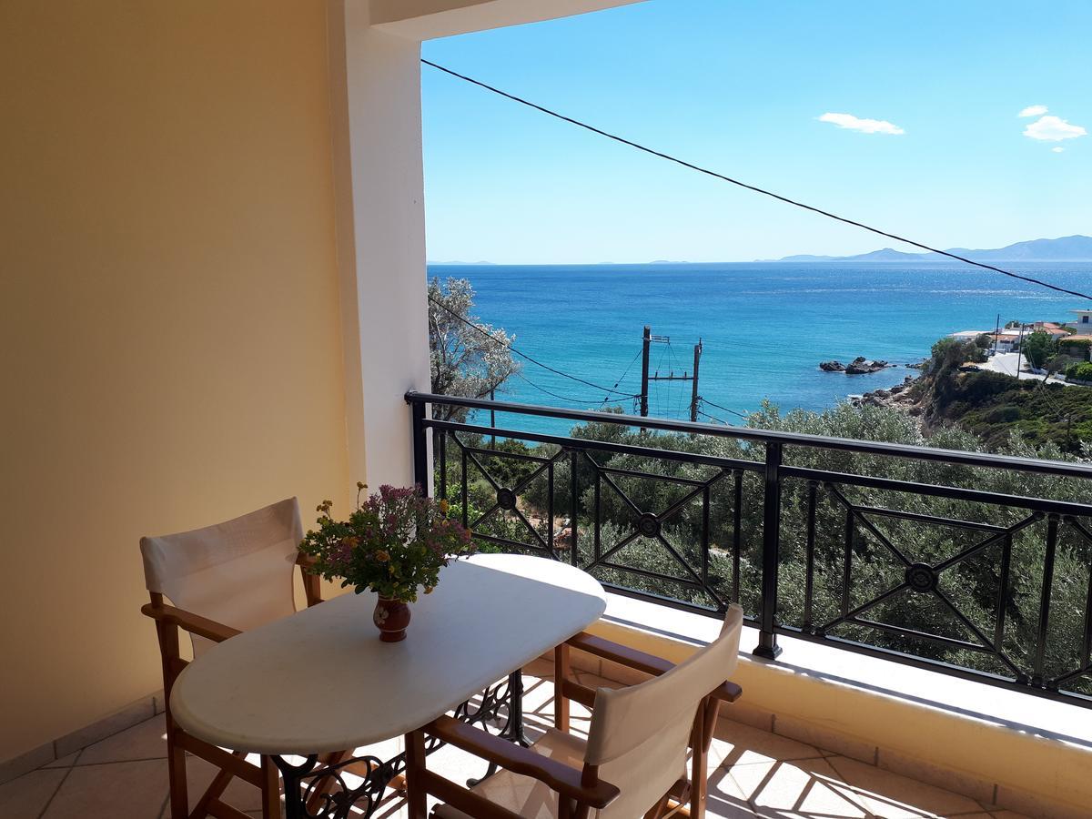 Thalina Hotel Marathokampos Bagian luar foto
